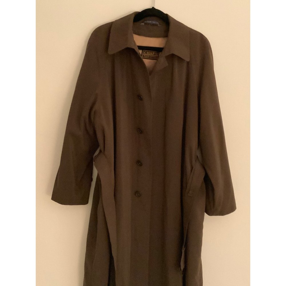 Ralph Lauren CHAPS VINTAGE Trench coat Rain repellent.